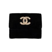 Chanel Vintage Pre-owned Tyg plnbcker Black, Dam