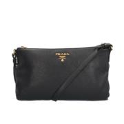 Prada Vintage Pre-owned Laeder prada-vskor Black, Dam