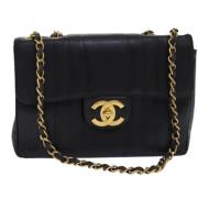 Chanel Vintage Pre-owned Laeder chanel-vskor Black, Dam