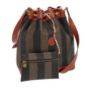 Fendi Vintage Pre-owned Laeder fendi-vskor Brown, Dam