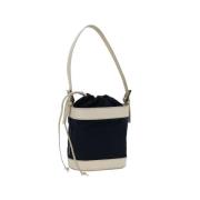 Fendi Vintage Pre-owned Canvas handvskor Blue, Dam