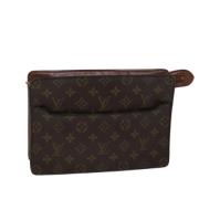 Louis Vuitton Vintage Pre-owned Canvas kuvertvskor Brown, Dam