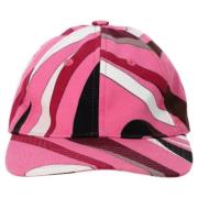 Emilio Pucci Pre-owned Pre-owned Bomull hattar-och-kepsar Pink, Dam