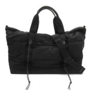 Moncler Pre-owned Pre-owned Tyg handvskor Black, Dam