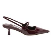 Jimmy Choo Snygga Slingback Flats Red, Dam