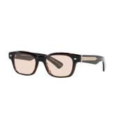 Oliver Peoples Svart Shaded Glasögonbågar Latimore OV Black, Herr