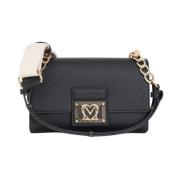 Love Moschino Saffiano Läder Väska Black, Dam