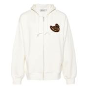 Carhartt Wip Brun Huvaand Jacka White, Herr