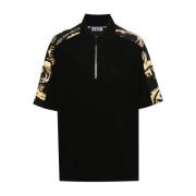 Versace Jeans Couture Svarta T-shirts och Polos ***cv Black, Herr