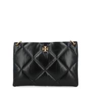 Tory Burch Diamantquiltad Hobo-väska Black, Dam