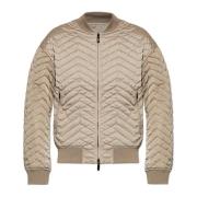 Emporio Armani Vändbar jacka typ bomber Beige, Herr