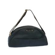 Gucci Vintage Pre-owned Canvas gucci-vskor Blue, Dam