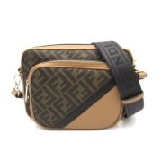 Fendi Vintage Pre-owned Canvas fendi-vskor Brown, Dam