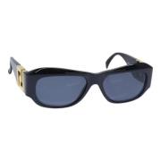 Versace Pre-owned Pre-owned Plast solglasgon Black, Dam