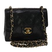 Chanel Vintage Pre-owned Laeder chanel-vskor Black, Dam