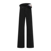 Y/Project Svarta Jeans för Kvinnor Aw24 Black, Dam