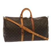 Louis Vuitton Vintage Pre-owned Canvas louis-vuitton-vskor Brown, Dam