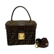 Fendi Vintage Pre-owned Laeder fendi-vskor Black, Dam