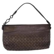 Bottega Veneta Vintage Pre-owned Laeder handvskor Brown, Dam