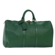 Louis Vuitton Vintage Pre-owned Laeder louis-vuitton-vskor Green, Dam