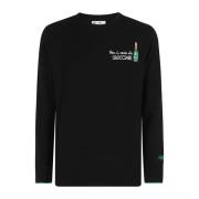 MC2 Saint Barth Lätt Crew Neck Tröja Black, Herr