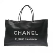 Chanel Vintage Pre-owned Laeder chanel-vskor Black, Dam