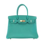 Hermès Vintage Pre-owned Laeder handvskor Green, Dam