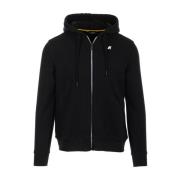 K-Way Tung Fleece Sweaters Black, Herr