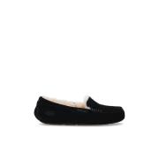 UGG W Ansley mockasiner med pälsfoder Black, Dam