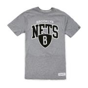 Mitchell & Ness Mörkgrå Team Arch Tee Gray, Herr