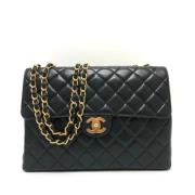 Chanel Vintage Pre-owned Laeder chanel-vskor Black, Dam