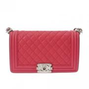 Chanel Vintage Pre-owned Laeder chanel-vskor Pink, Dam