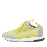 Hermès Vintage Pre-owned Tyg sneakers Yellow, Herr