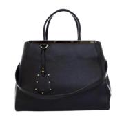 Fendi Vintage Pre-owned Laeder fendi-vskor Black, Dam