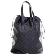 Louis Vuitton Vintage Pre-owned Canvas handvskor Black, Dam