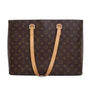 Louis Vuitton Vintage Pre-owned Canvas louis-vuitton-vskor Beige, Dam