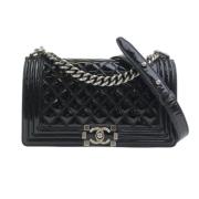 Chanel Vintage Pre-owned Laeder chanel-vskor Black, Dam