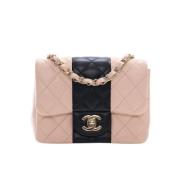 Chanel Vintage Pre-owned Laeder chanel-vskor Pink, Dam