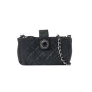 Chanel Vintage Pre-owned Laeder plnbcker Black, Dam