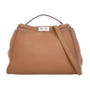 Fendi Vintage Pre-owned Laeder fendi-vskor Brown, Dam