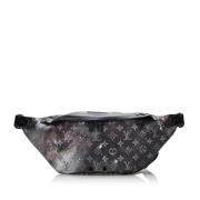 Louis Vuitton Vintage Pre-owned Canvas crossbodyvskor Black, Dam