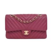 Chanel Vintage Pre-owned Laeder handvskor Pink, Dam