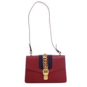 Gucci Vintage Pre-owned Laeder gucci-vskor Red, Dam