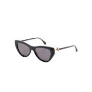 Fendi Fe40149I 01A Sunglasses Black, Dam