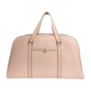 Michael Kors Stor PVC Weekender Väska med Dragkedja Pink, Dam