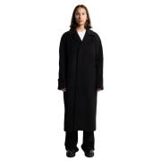 Filippa K Svart Ull Carcoat Stiligt ytterplagg Black, Dam