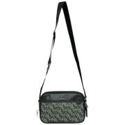 Coach Pre-owned Pre-owned Canvas axelremsvskor Green, Dam