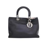 Dior Vintage Pre-owned Laeder handvskor Black, Dam