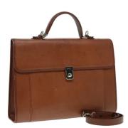 Burberry Vintage Pre-owned Laeder handvskor Brown, Dam