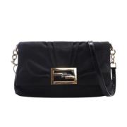 Fendi Vintage Pre-owned Canvas fendi-vskor Black, Dam